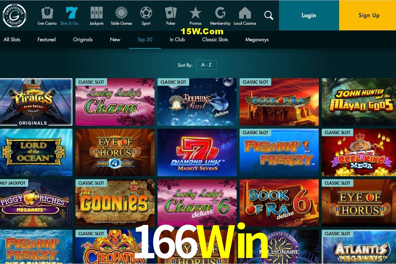 Slot Games 166Win